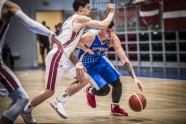 Latvijas U-20 basketbolisti EČ otrās divīzijas mačā sagrauj Azerbaidžānu - 4