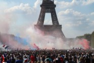 Parīze svin Francijas uzvaru PČ-2018 - 13