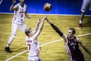 Basketbols, Eiropas U-20 čempionāts vīriešiem: Latvija - Baltkrievija - 1