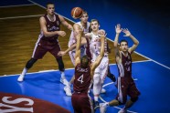 Basketbols, Eiropas U-20 čempionāts vīriešiem: Latvija - Baltkrievija - 16