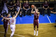 Basketbols, Eiropas U-20 čempionāts vīriešiem: Latvija - Baltkrievija - 17