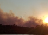  Kā NBS no helikoptera dzēš meža ugunsgrēku Valdgales pagastā - 3
