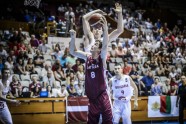 Basketbols, vīriešu U20 Eiropas čempionāts: Latvija - Bulgārija - 8