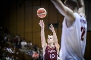 Basketbols, vīriešu U20 Eiropas čempionāts: Latvija - Bulgārija - 17