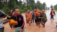 Plūdi Laosā - 2