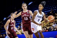 Basketbols, Pasaules kauss U17 meitenēm: Latvija - Francija - 9