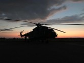 NBS helikopters piedalās ugunsgrēka Ķemeru nacionālajā parkā dzēšanā - 2