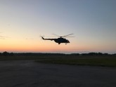 NBS helikopters piedalās ugunsgrēka Ķemeru nacionālajā parkā dzēšanā - 3