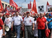 Krievijā protesti pret pensionēšanās vecuma paaugstināšanu - 6