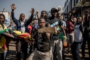 Opozīcijas atbalstītāju protesti Zimbabvē - 3