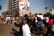 Opozīcijas atbalstītāju protesti Zimbabvē - 11