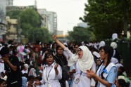 Studentu protesti Bangladešā - 13