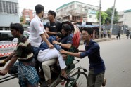 Studentu protesti Bangladešā - 17