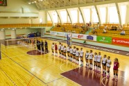 Volejbols, pārbaudes spēle sievietēm: Latvija - Dānija - 3