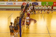 Volejbols, pārbaudes spēle sievietēm: Latvija - Dānija - 6