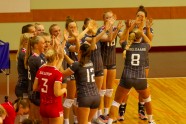 Volejbols, pārbaudes spēle sievietēm: Latvija - Dānija - 8