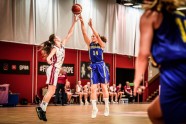 Basketbols, Eiropas U-18 čempionāta 1/8 fināls meitenēm: Latvija - Zviedrija - 2