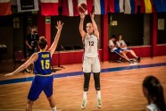 Basketbols, Eiropas U-18 čempionāta 1/8 fināls meitenēm: Latvija - Zviedrija - 4