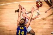 Basketbols, Eiropas U-18 čempionāta 1/8 fināls meitenēm: Latvija - Zviedrija - 12