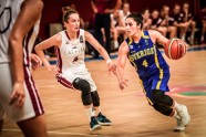 Basketbols, Eiropas U-18 čempionāta 1/8 fināls meitenēm: Latvija - Zviedrija - 13