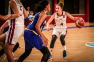 Basketbols, Eiropas U-18 čempionāta 1/8 fināls meitenēm: Latvija - Zviedrija - 16
