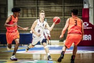 Basketbols, Eiropas U-16 čempionāts puišiem: Latvija - Nīderlande