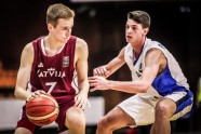 Basketbols, Eiropas U-16 čempionāts puišiem: Latvija - Izraēla - 1