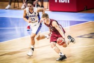 Basketbols, Eiropas U-16 čempionāts puišiem: Latvija - Izraēla - 14