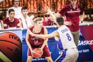 Basketbols, Eiropas U-16 čempionāts puišiem: Latvija - Izraēla - 15