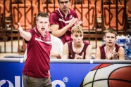 Basketbols, Eiropas U-16 čempionāts puišiem: Latvija - Izraēla - 17