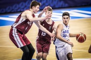 Basketbols, Eiropas U-16 čempionāts puišiem: Latvija - Izraēla - 21
