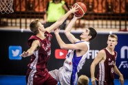 Basketbols, Eiropas U-16 čempionāts puišiem: Latvija - Izraēla - 25