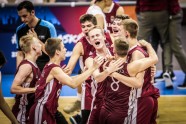 Basketbols, Eiropas U-16 čempionāts puišiem: Latvija - Izraēla - 27