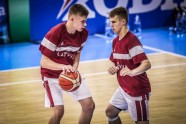 Basketbols, Eiropas U-16 čempionāts puišiem: Latvija - Turcija - 1