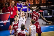 Basketbols, Eiropas U-16 čempionāts puišiem: Latvija - Turcija - 25