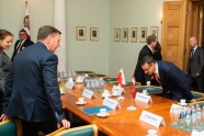 Ministru prezidents tiekas ar Polijas premjeru - 4