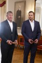 Valsts prezidents Rīgas pilī sveic Eiropas U-22 čempionāta pludmales volejbolā godalgu ieguvējus - 17