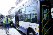 Satiksmes Rigas centra negadījumā cietušais mikroautobuss - 3