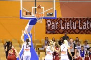 Latvijas sieviešu basketbola izlase saspringtā pārbaudes turnīra spēlē zaudē Krievijai - 4