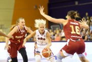 Latvijas sieviešu basketbola izlase saspringtā pārbaudes turnīra spēlē zaudē Krievijai - 8