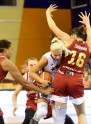 Latvijas sieviešu basketbola izlase saspringtā pārbaudes turnīra spēlē zaudē Krievijai - 9