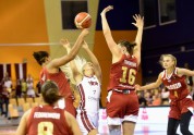 Latvijas sieviešu basketbola izlase saspringtā pārbaudes turnīra spēlē zaudē Krievijai - 11