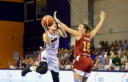 Latvijas sieviešu basketbola izlase saspringtā pārbaudes turnīra spēlē zaudē Krievijai - 14