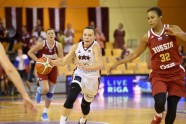 Latvijas sieviešu basketbola izlase saspringtā pārbaudes turnīra spēlē zaudē Krievijai - 17
