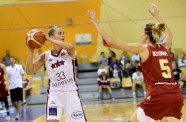 Latvijas sieviešu basketbola izlase saspringtā pārbaudes turnīra spēlē zaudē Krievijai - 26