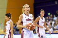 Latvijas sieviešu basketbola izlase saspringtā pārbaudes turnīra spēlē zaudē Krievijai - 28