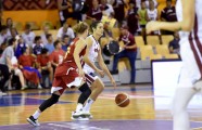 Latvijas sieviešu basketbola izlase saspringtā pārbaudes turnīra spēlē zaudē Krievijai - 30