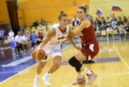 Latvijas sieviešu basketbola izlase saspringtā pārbaudes turnīra spēlē zaudē Krievijai - 35