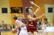 Latvijas sieviešu basketbola izlase saspringtā pārbaudes turnīra spēlē zaudē Krievijai - 36