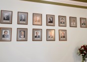 Atklāj Saeimas priekšsēdētāja vietas izpildītāja trimdā Jāzepa Rancāna portretu - 1